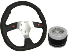 F1 CHROME Steering Wheel +