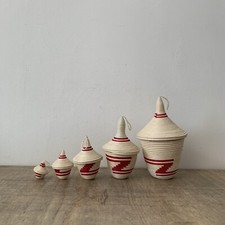 Rwandan Storage Baskets Pots