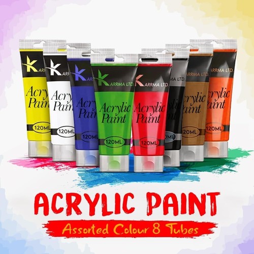 Acrylic paint 120ml - acrylic,