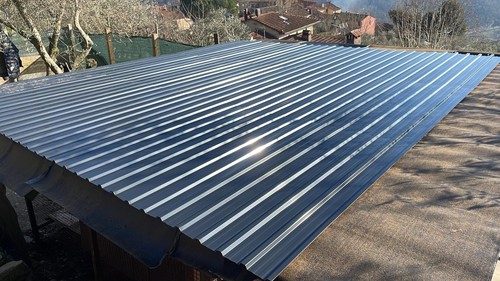 12x galvanised metal roofing - metal,