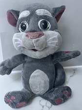 Talking Tom Talk Back - Cat Repeats Voice Sounds Soft Toy Plush 10" Dragon-i