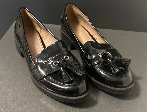 Ladies next patent black - next,