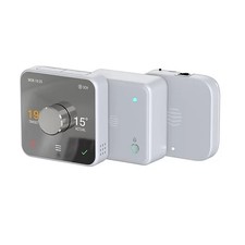 Hive V4 Nano 3 OpenTherm 852108 Smart Combi Boiler Thermostat White Silver Look