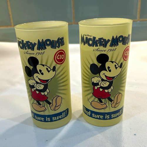 Disney mickey mouse glass - disney,