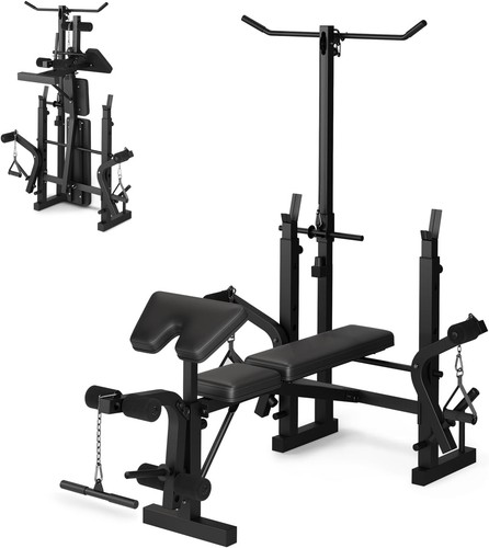 Weight bench with leg - bench,