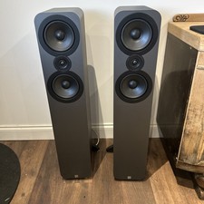 Pair of Q Acoustics 3050 Floorstanding Speaker Graphite Grey
