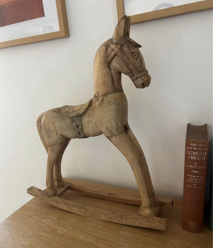 Wooden rocking horse - horse, toy