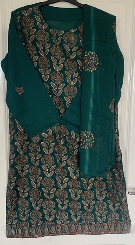 Afghan panjaby with scarf - afghan, and