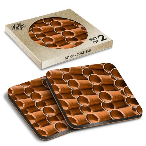 Boxed square coasters - 2, x