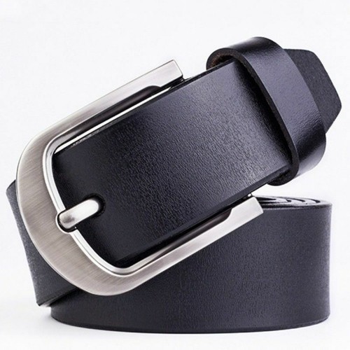 Genuine leather mens belt - genuine,