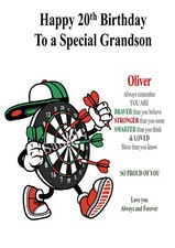 Personalised birthday card