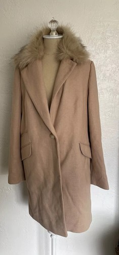 Topshop camel faux fur - camel,