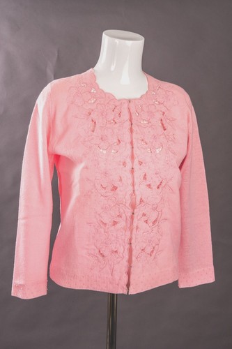 Fine knit cardigan - powder, pink