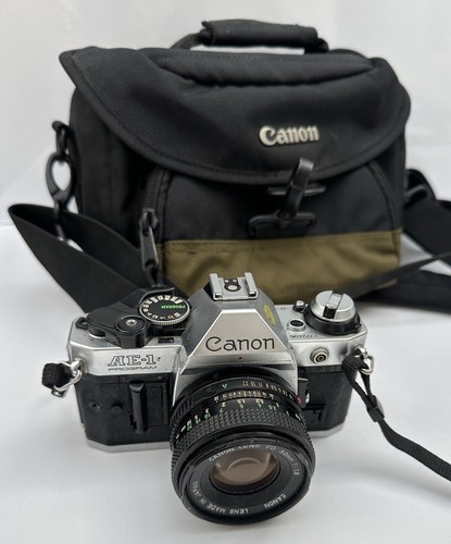 Canon ae1 program 35mm slr - canon,