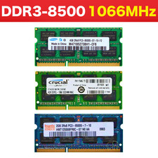 8GB 4GB 2GB  PC3-8500S DDR3