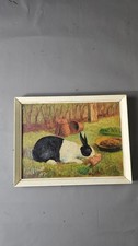 Vintage Painting Of A Rabbit