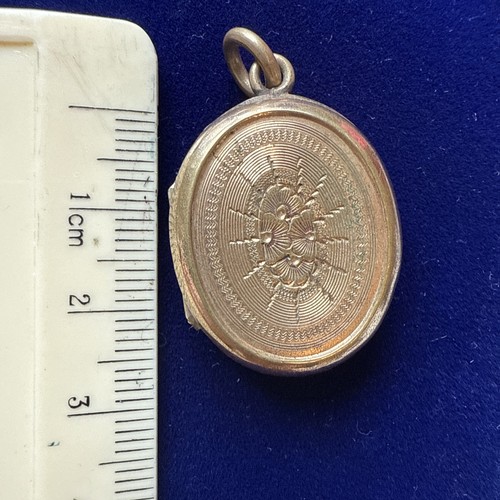 Antique hinged locket - antique,