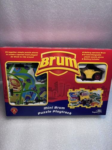Mini brum puzzle - brum, playtrack