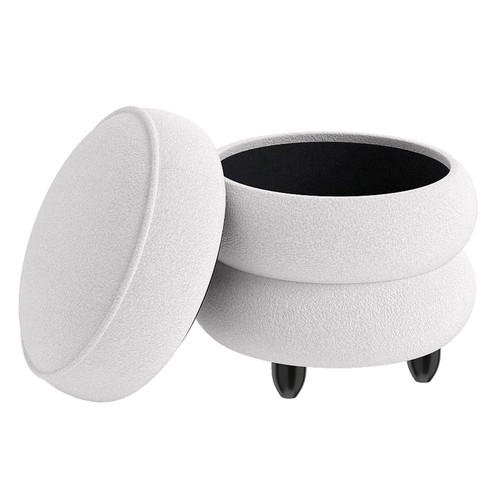 Round storage ottoman - 20,