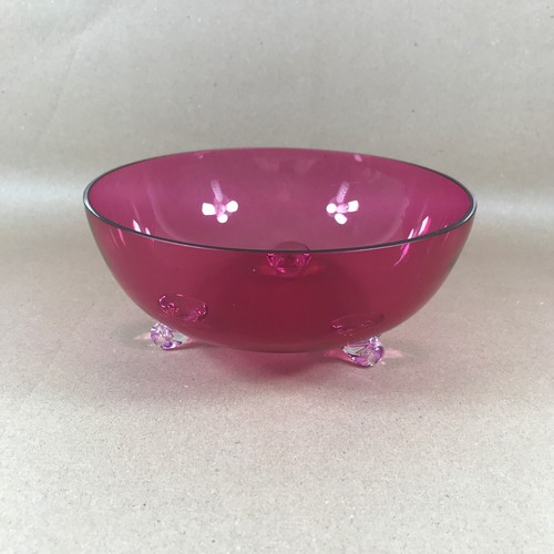 Cranberry glass large - cranberry,