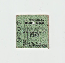 Great Western Railway Ticket
