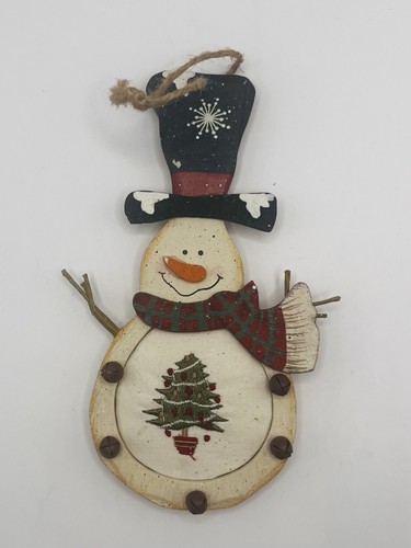 Rustic wooden snowman - rustic,