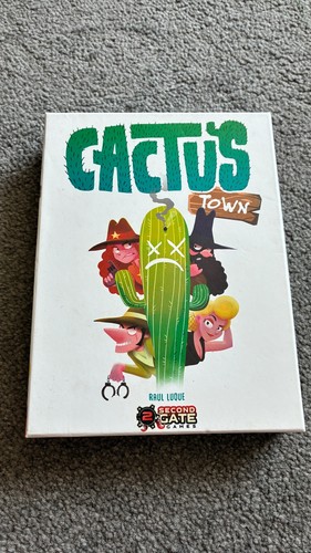 Cactus town board card game - town,