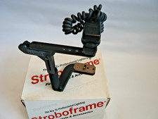 Tiffen Stroboframe press-T Flash Bracket including Canon flash cord and extras