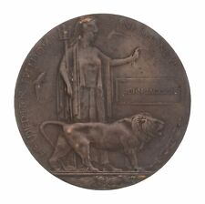 WW1 Memorial Plaque John Jackson Original