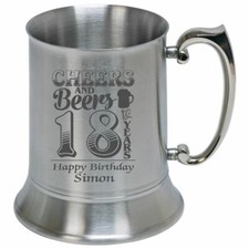 Personalised Birthday Tankard