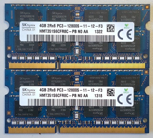 8gb ddr3 1600mhz - (2x4gb),