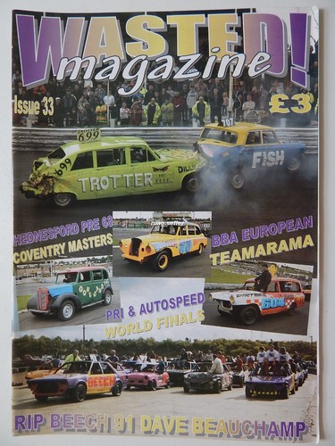 Wasted banger racing magazine - wasted!,