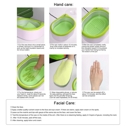 Paraffin wax 450g deeply - paraffin,