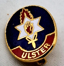 Red Hand Of Ulster Vintage Collectors Enamel Pin Badge