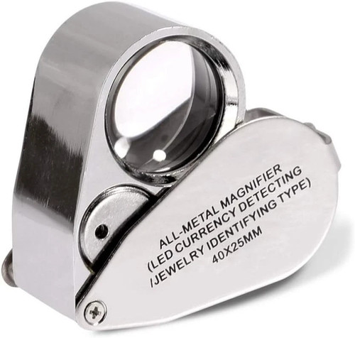 40x jewellers loupe magnifier - 40x,