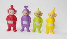 TELETUBBIES SET OF 4 CHUNKY FIGURES PO LAA LA DIPSY TINKY WINKY