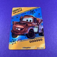 Card Fun Disney 100 Mater SSR DISC01-SSR04 Cars Holo Full Art