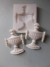 Small Ornate Urn Silicone