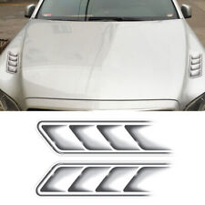 2Pcs Car Styling 3D Fake Vents