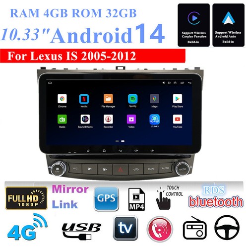 Android 4 32gb - 10.33'', stereo