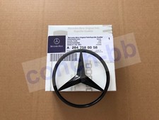 Gloss Black star badge for