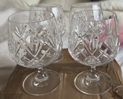 Vintage cut crystal small wine - vintage,
