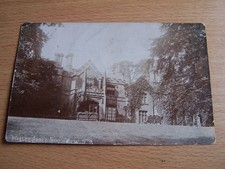 Warley Abbey North View Vintage RP Postcard 1918 Birmingham