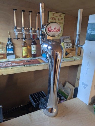 Grolsch beer pump full bar - grolsch,