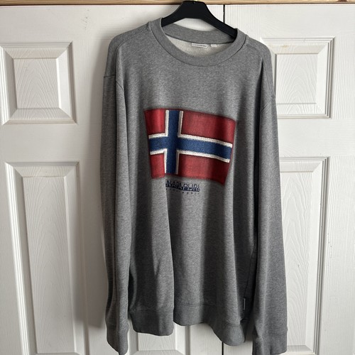 Napapijri grey jumper - grey,
