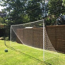 Open Goaaal Football Goal & Backstop Net with Rebounder - Large (16ft x 7ft)