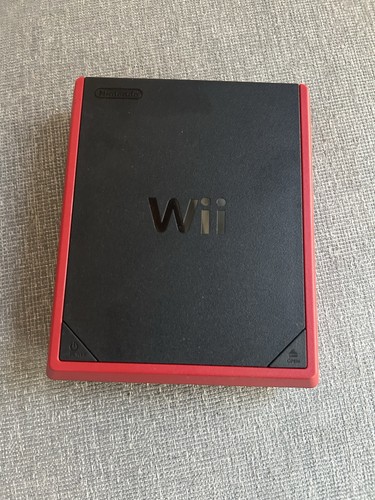 Nintendo wii mini red black - nintendo,