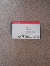 Canon EF 75-300mm f/4-5.6 III