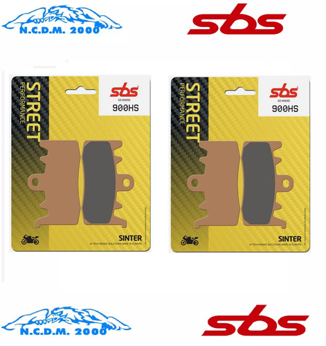 Front brake pads sbs - front,