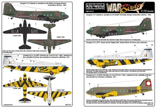 Kits world douglas c 47 - world, c-47